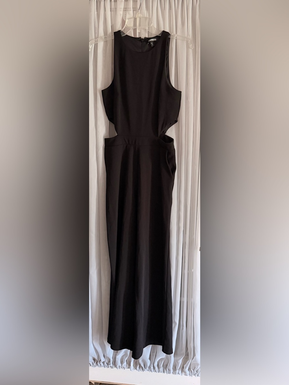 Express Black Cutout Jumpsuit Size Small